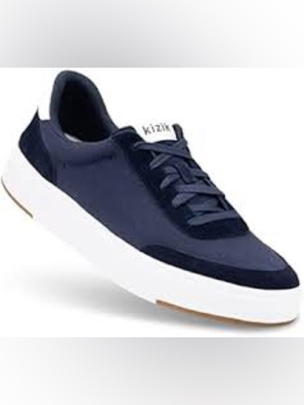 Kizik Men's Navy Slip-On Sneaker size 13